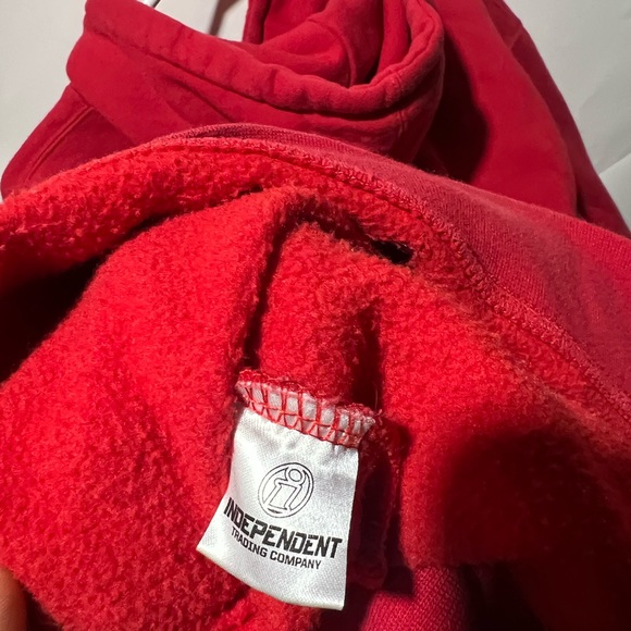 STAY COOL NYC Men's Red Hoodie - Picture 5 of 5